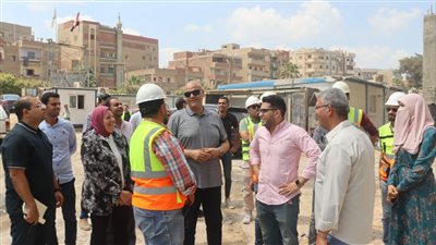 محافظ القليوبيه يتفقد عدد من مشروعات  حياه كريمه بمركز ومدينه شبين القناطر 