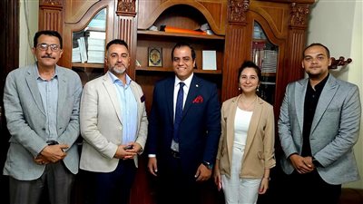 جامعة حلوان تعزز التعاون مع الملحقية الثقافية العراقية