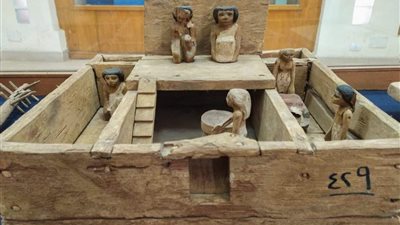 منزل الفلاح المصرى القديم.. قطعة أثرية مميزة بمتحف كوم أوشيم 