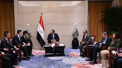 مدبولي يلتقى رئيس مجلس إدارة مجموعة 