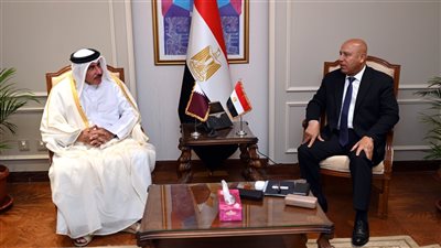 كامل الوزير يبحث مع وزير المواصلات القطري تدعيم التعاون