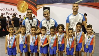 جمباز المقاولون يحصد الذهب في بطولة كأس مصر 