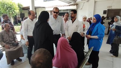 نائب وزير الصحة يتفقد مركزي طب أسرة وعيادة تأمين صحي في القليوبية