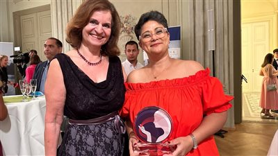 اختيار نميرة نجم بلجنة تحكيم مسابقة أفضل القانونيات في العالم بفيينا 