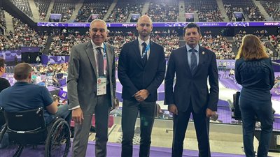 صبحي: نسعى للاستفادة من الخبرات الفرنسية في تنظيم دورة الألعاب