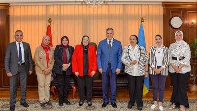محافظ الإسكندرية يستقبل ممثلي المجلس القومي للمرأة لبحث سبل التعاون