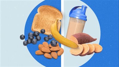 أطعمة لاغنى عنها قبل وبعد ممارسة التمارين الرياضية 