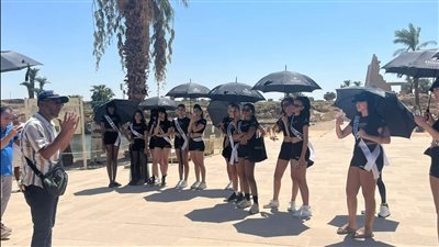  الحضارة المصرية تأسر  قلوب ملكات جمال العالم | صور