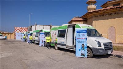 قوافل صندوق تحيا مصر تصل إلى ١٠ آلاف أسرة في  شمال سيناء