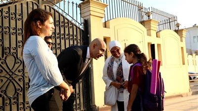 وزير التربية والتعليم يزور مدرسة النيل الدولية في أكتوبر 