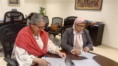 بروتوكول تعاون بين كلية الألسن بالفيوم والمركز القومي للترجمة