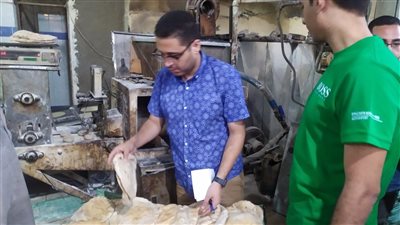 تحرير 25 محضر نقص أوزان وإنتاج خبز غير مطابق للمواصفات بطنطا 