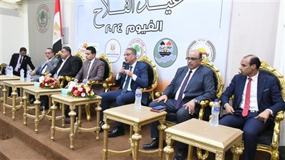 محافظ الفيوم يشهد الاحتفال بـ