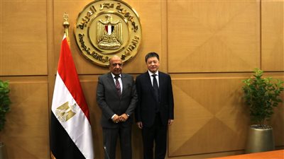 وزير الكهرباء يبحث مع شركة 