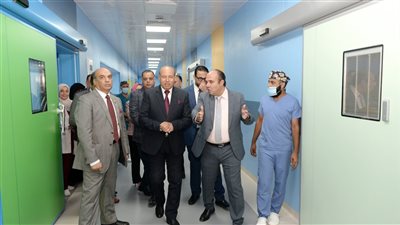 بتكلفة 105 مليون جنيه .. افتتاح تطوير جناح العمليات والعناية والتعقيم بأورام المنصورة 