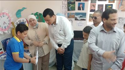 افتتاح معرض الموهوبين بمدينة قنا الجديدة 