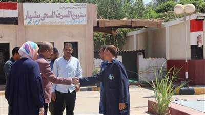 رئيس مياه الفيوم يتفقد محطات وروافع الصرف الصحي بقريتى العجميين وطبهار