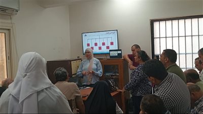 دورة تدريبية فى مستشفى الحميات بالفيوم حول