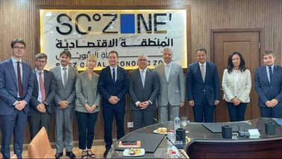 تفاصيل.. زيارة السفير الفرنسي للمنطقة الاقتصادية لقناة السويس 