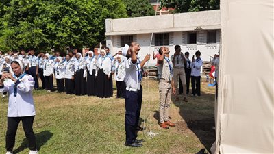 استمرار الدورة الوفدية الكشفية في جامعة عين شمس