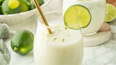 طريقة تحضير عصير الليمون بالحليب والنعناع| منعش وصحي