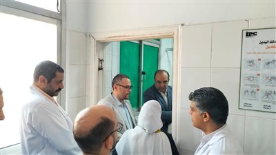 وكيل صحة الدقهلية يتفقد  سير العمل  بمستشفى ميت غمر المركزى