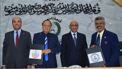 بروتوكول تعاون بين جامعة العريش ومديرية الشئون الصحية في شمال سيناء