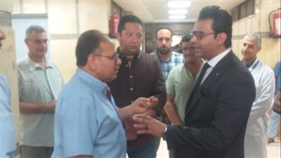 وكيل صحة سوهاج يجري زيارة مفاجئة لمستشفى سوهاج العام 