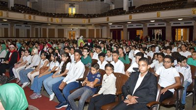 افتتاح برنامج جامعة الطفل في جامعة القاهرة