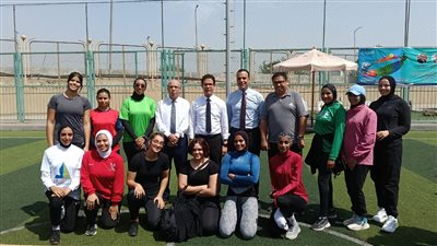 رئيس جامعة بنها يتفقد فعاليات المهرجان الرياضي الثاني 