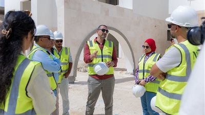 70 % زيادة فى معدلات البناء والتنفيذ بمشروع نايا باى الساحل الشمالي