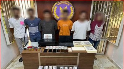 سقوط عصابة تزييف العملات بحوزتهم مليون ونصف مقلدة