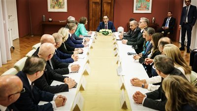 مدبولي يجتمع مع مُمثلي عدد من الشركات الألمانية 