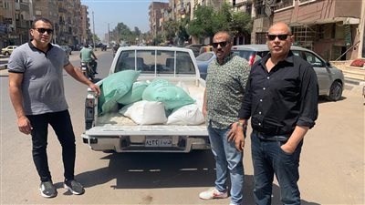 ضبط 2675 كيلو دقيق قبل بيعه في السوق السوداء بالفيوم 