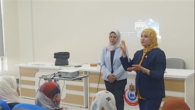 نقابة التمريض تتابع  تدريب الأطقم التمريضية بمجمع الفيروز الطبي