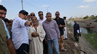 وزير الري يلتقي مزارعي القليوبية للاستماع إلى مشاكلهم