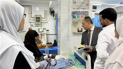  قطاع الطب العلاجي يتفقد مستشفى أبشواى المركزى بالفيوم