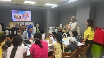   المتحف اليونانى الرومانى يستقبل أطفال ذوي الهمم فى جولة سياحية لمعالم الإسكندرية 