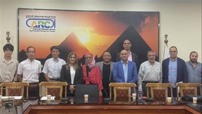 البحوث الزراعية يستقبل وفد جامعة كيوتو اليابانية 