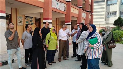 دمياط تناقش استعدادات المدارس للعام الدراسي الجديد 
