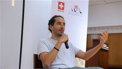 مهرجان ميدفست مصر| كريستوف صابر يوجه نصيحة لصناع الأفلام: 