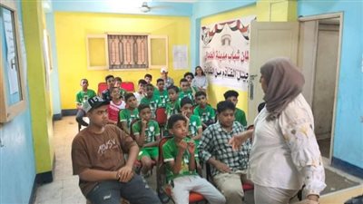 ندوة للتوعية بمخاطر المخلفات الإلكترونية بمركز شباب مدينة العمال بقنا 