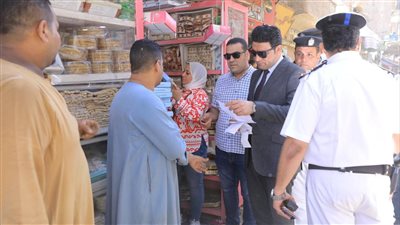 نائب محافظ سوهاج يقود حملة مرافق بمدينة المنشاه