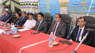 نائب محافظ سوهاج يشهد مراسم صلح عائلتي آل 