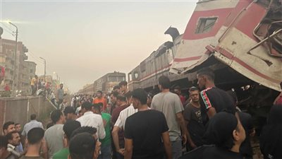 وفاة طفلين وبتر لمصاب.. آخر تحديث لضحايا حادث قطار الشرقية (فيديو)
