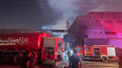 السيطرة علي حريق بعمارات نصر الدين بجوار مترو الجيزة