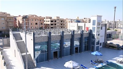 وزير الرياضة يتفقد مركز التنمية الشبابية والرياضية الجزيرة 