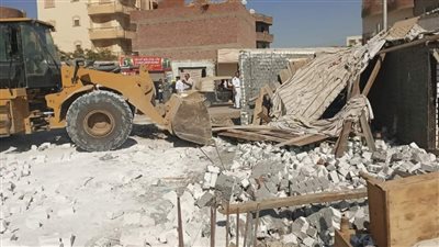 إزالة 27 حالة تعدٍ على الأراضي الزراعية بالفيوم 