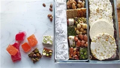 ترتيب حلوى المولد النبوي من الأقل إلى الأعلى في السعرات الحرارية