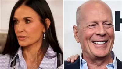 بعد إصابته بالخرف .. ديمي مور تكشف تفاصيل حالة بروس ويليس الصحية 